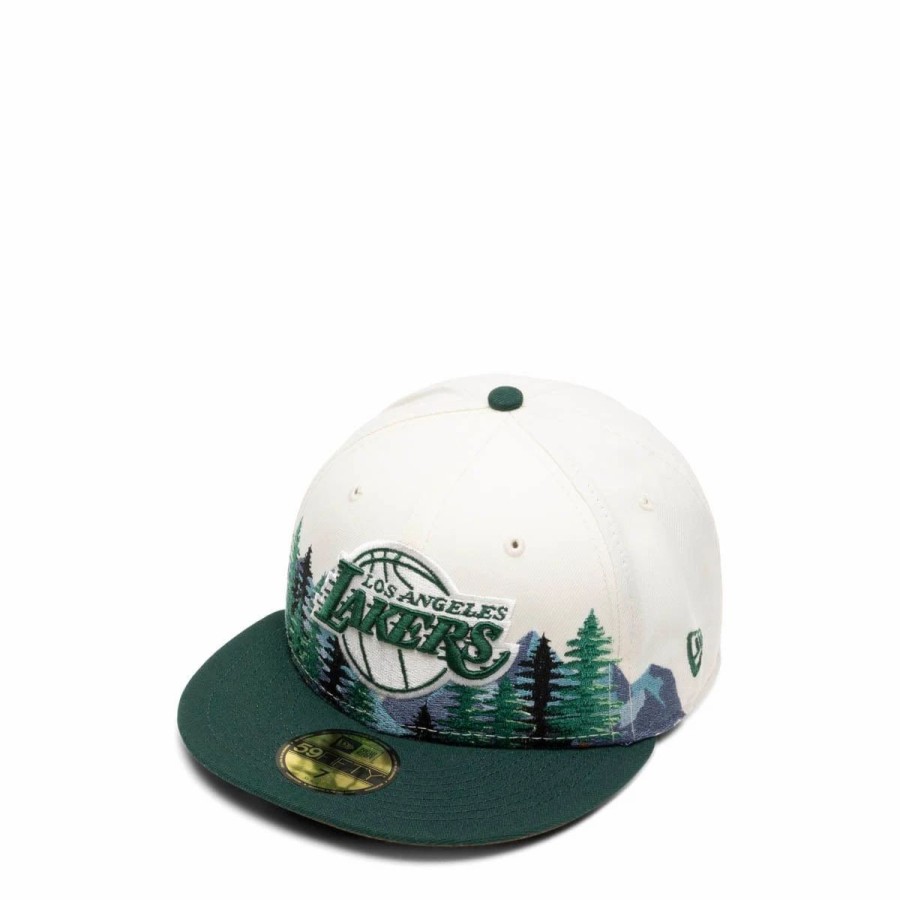 Headwear * | New Era 59Fifty Los Angeles Lakers Outdoor Fitted Cap Chwdkg