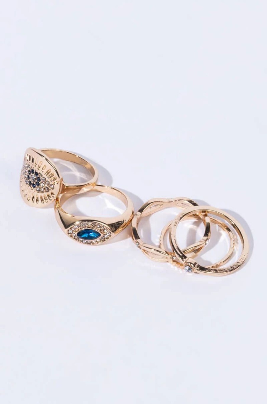 Jewelry * | Like I Want You Ring Set Gold