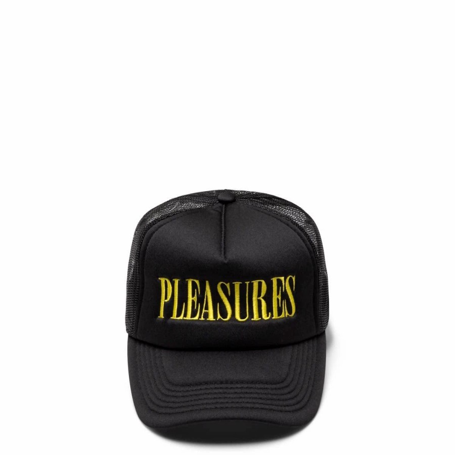 Headwear * | Pleasures Lithium Trucker Cap Black