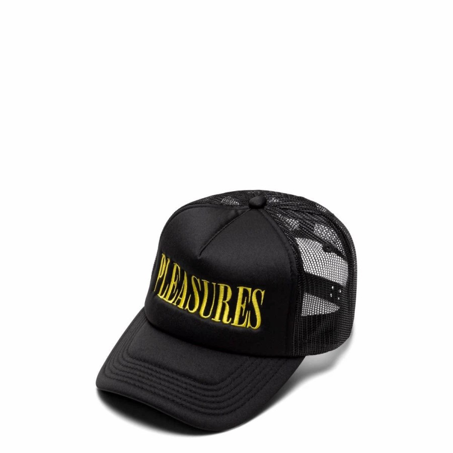 Headwear * | Pleasures Lithium Trucker Cap Black