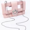 Handbags, Clutches & Wallets * | Nude Embellished Purse