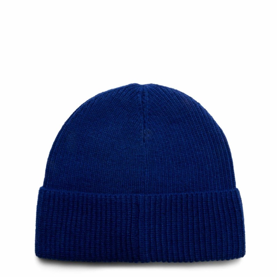 Headwear * | Polo Ralph Lauren Solid Holiday Bear Beanie Heritage Royal