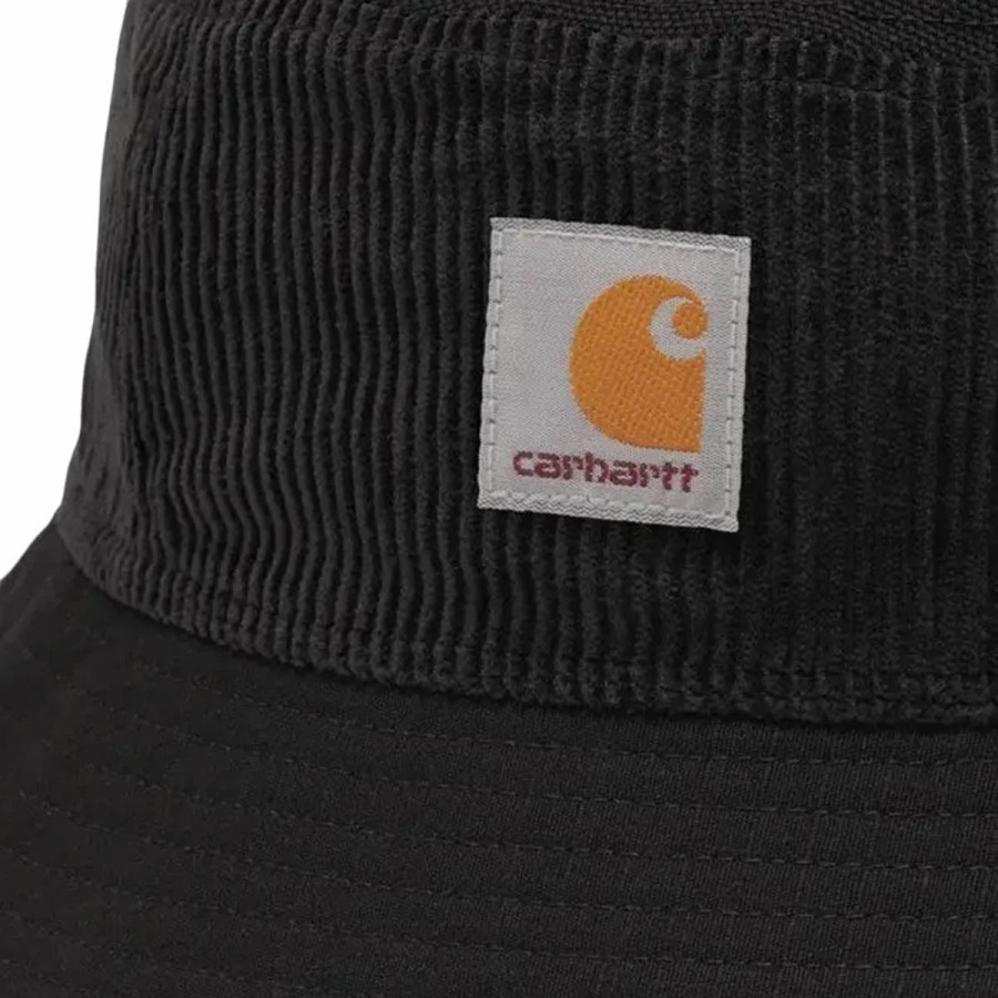 Headwear * | Carhartt Wip Medley Bucket Hat Black