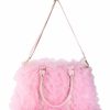 Handbags, Clutches & Wallets * | Lou Lou Tulle Duffle Light Pink