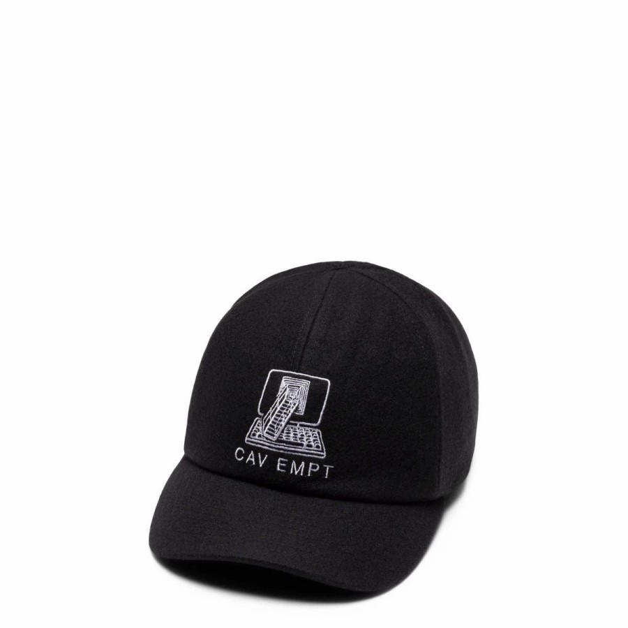 Headwear * | Cav Empt Access Monitor Cap Black