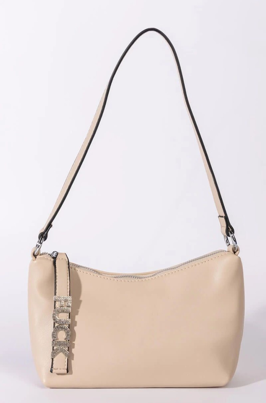 Handbags, Clutches & Wallets * | Profanity Bag Beige