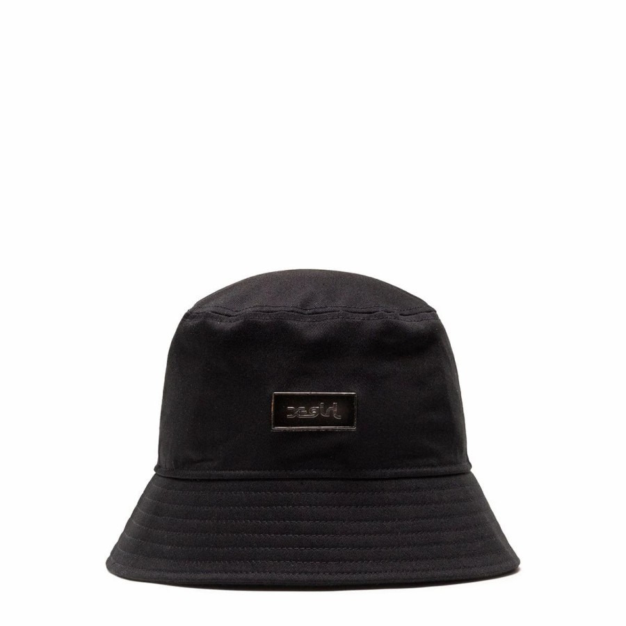 Headwear * | X-Girl Logo Bucket Hat Black