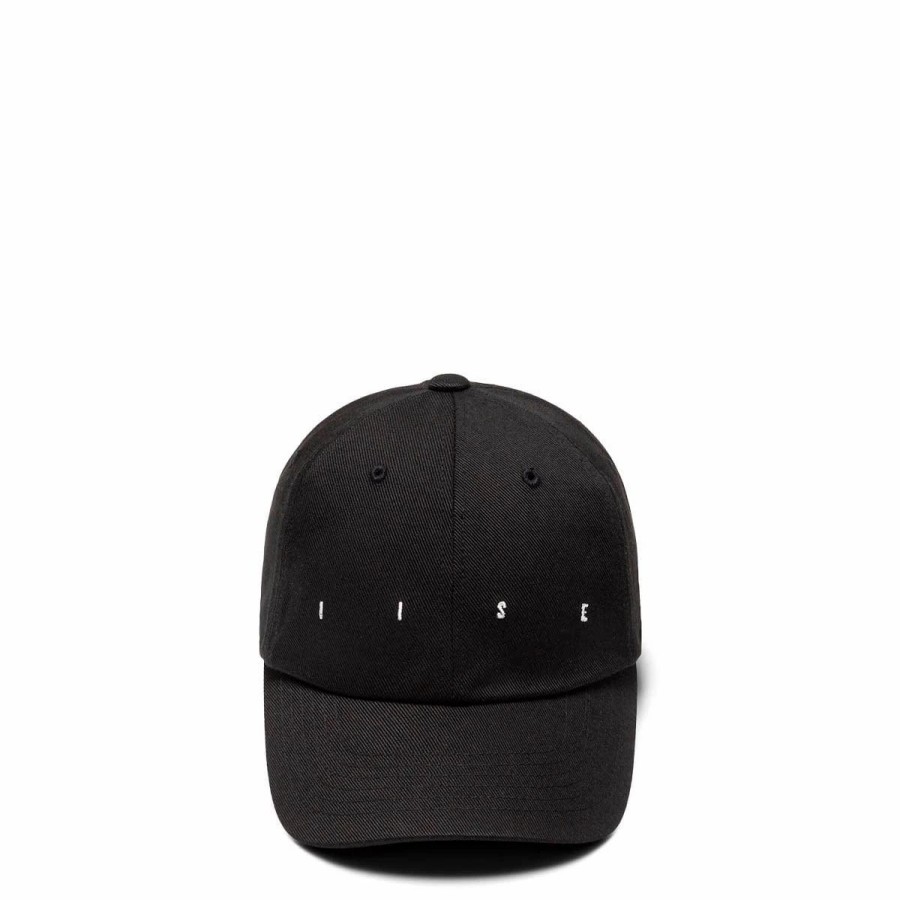 Headwear * | Iise Orchid 6 Panel Hat Black