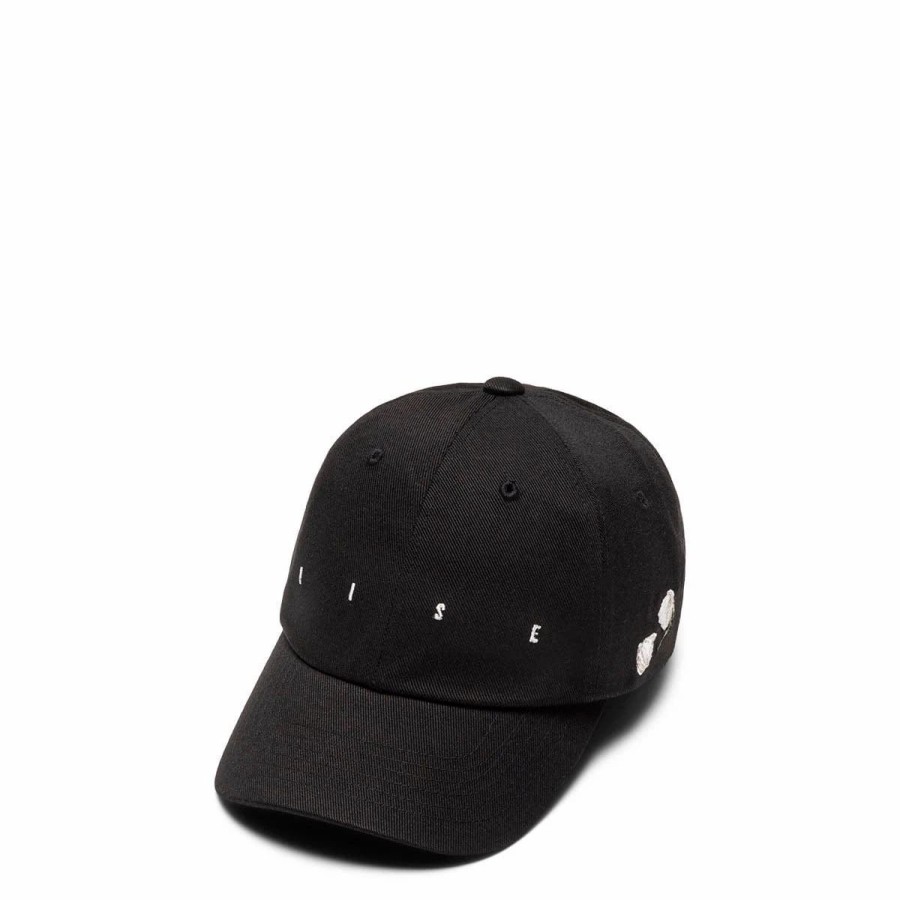 Headwear * | Iise Orchid 6 Panel Hat Black