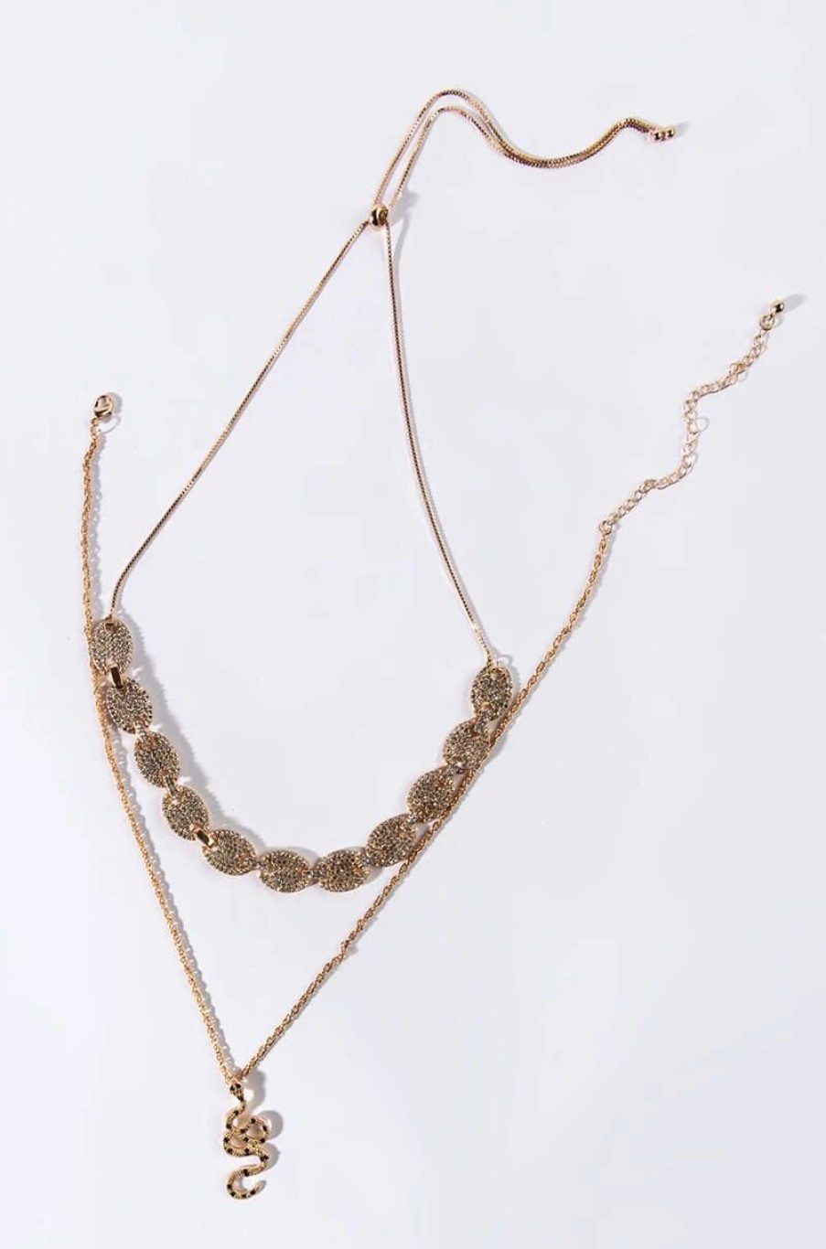 Jewelry * | Keep'N It Real Necklace Set Gold