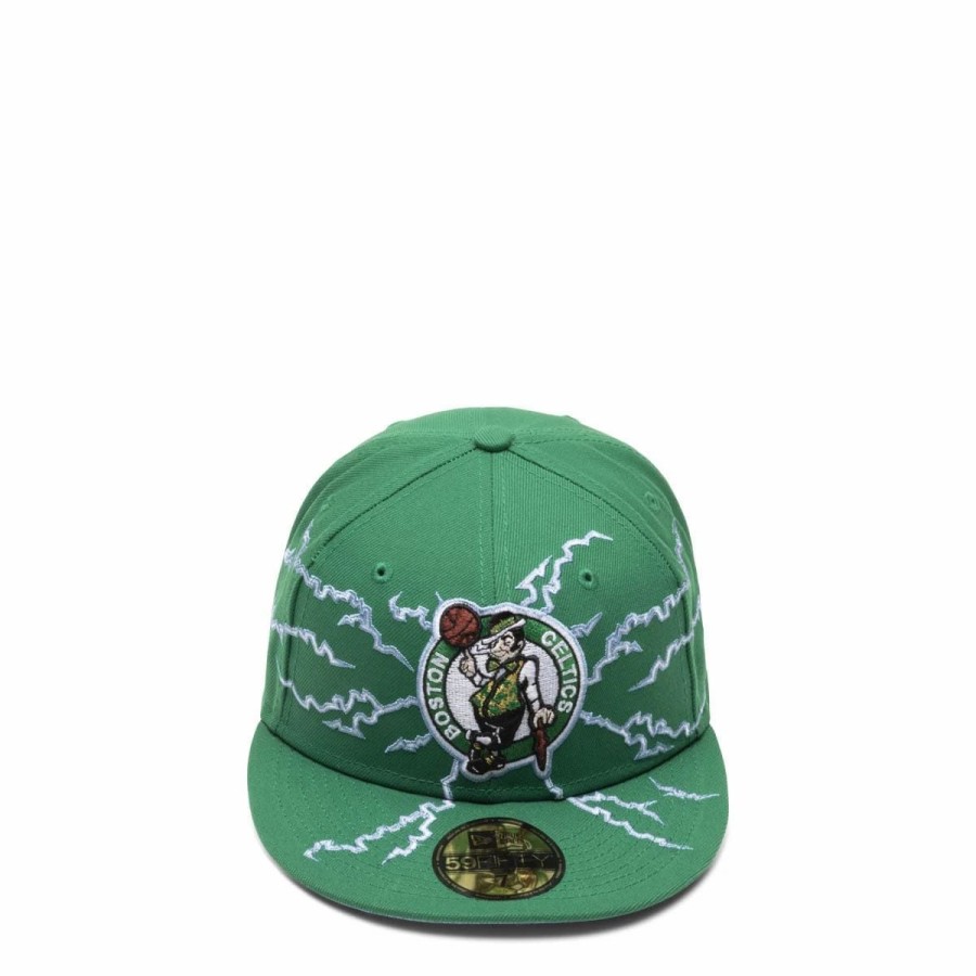 Headwear * | New Era 59Fifty Boston Celtics Electrify Fitted Cap Otcsky