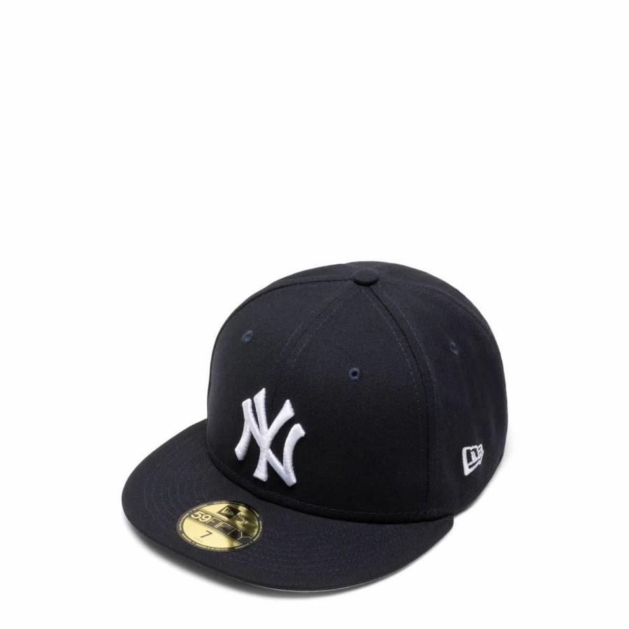 Headwear * | New Era 59Fifty New York Yankees Patch Up Fitted Cap Navy