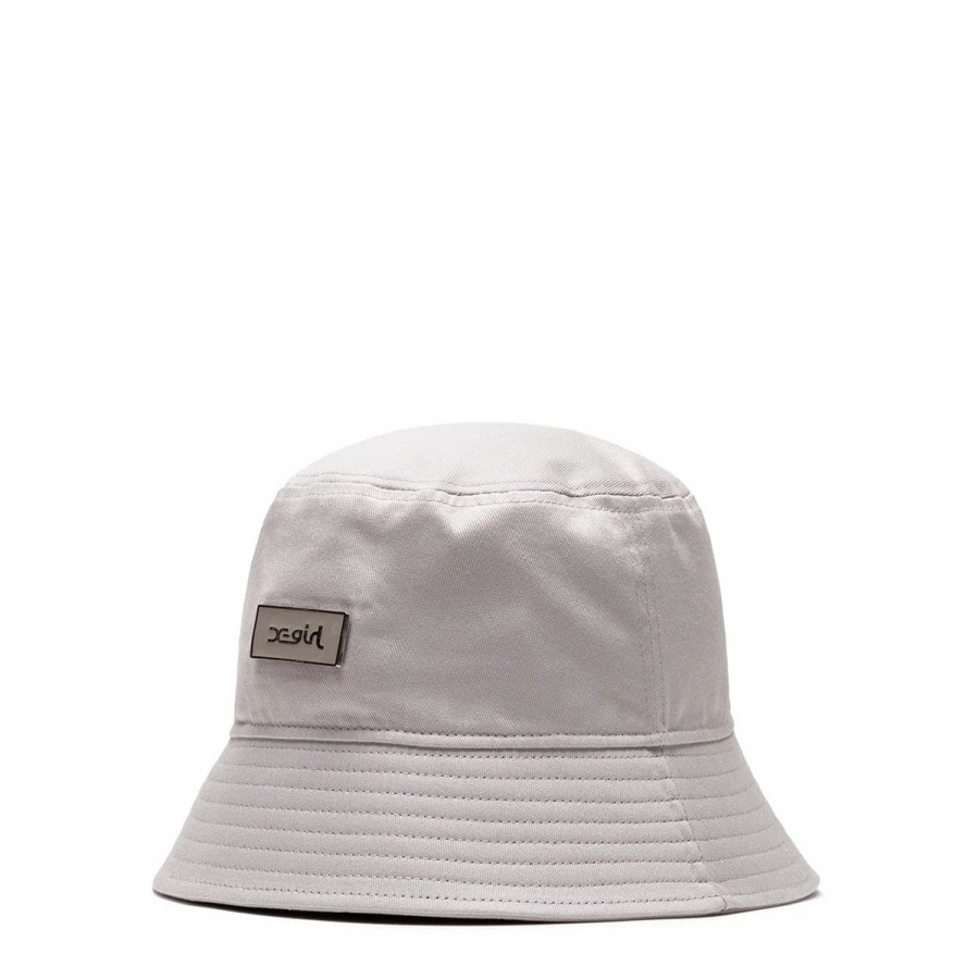 Headwear * | X-Girl Logo Bucket Hat Grey