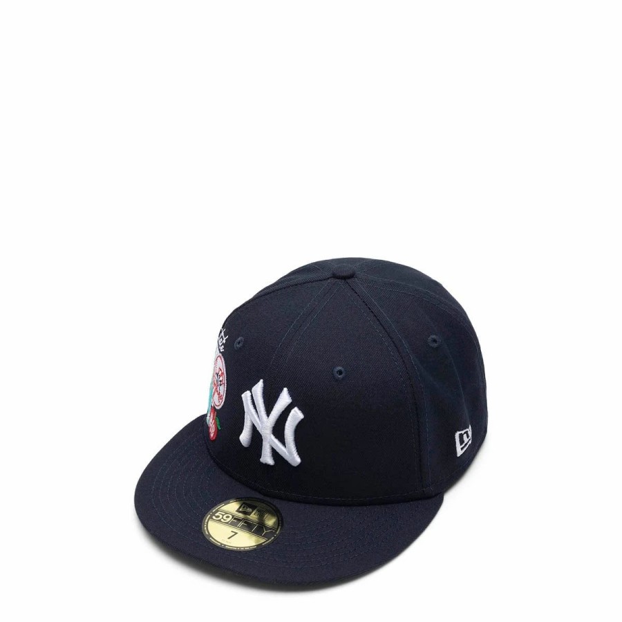 Headwear * | New Era 59Fifty New York Yankees City Clusters Fitted Cap Navy