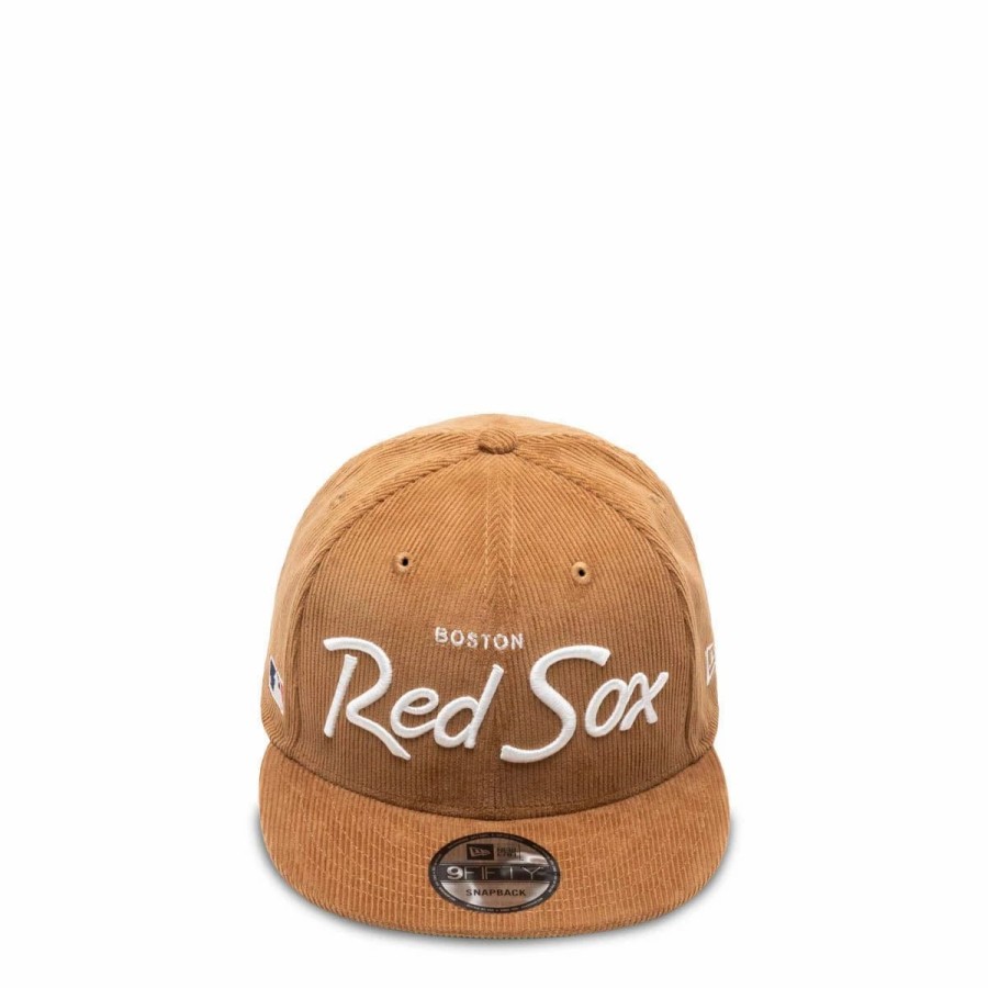 Headwear * | New Era 9Fifty Boston Red Sox Corduroy Script Cap Xbr