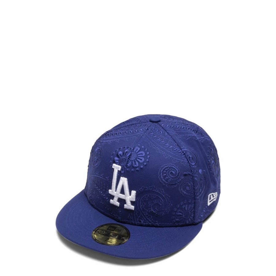 Headwear * | New Era 59Fifty Los Angeles Dodgers Swirl Fitted Cap Blue