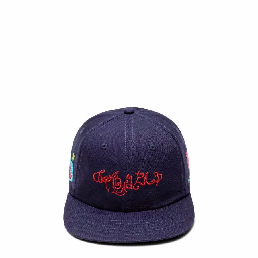 Headwear * | Brain Dead River 6 Panel Cap Navy