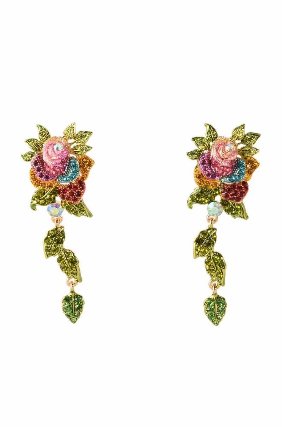 Jewelry * | Summer Garden Dangle Earring Multi