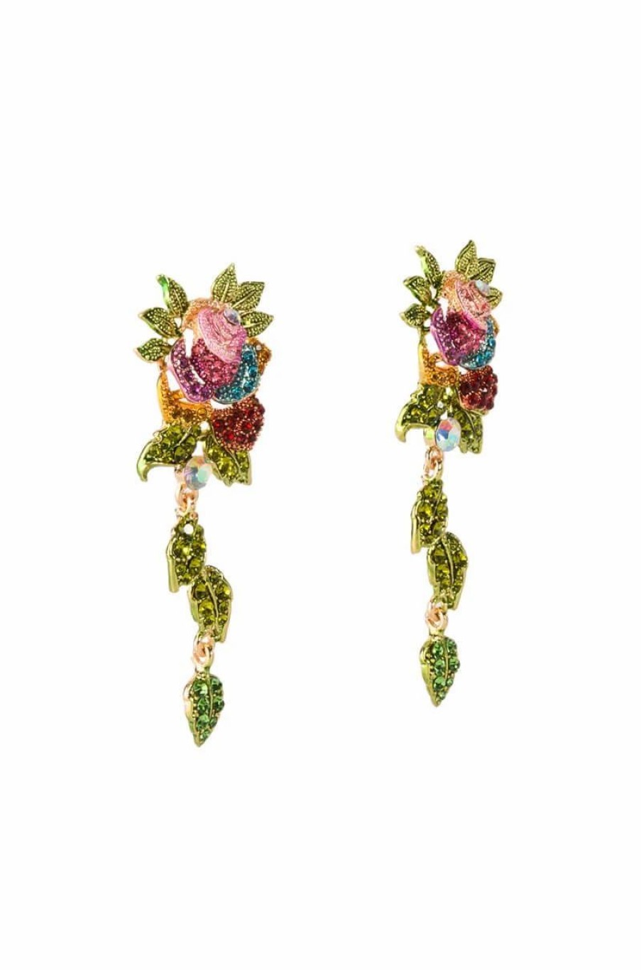 Jewelry * | Summer Garden Dangle Earring Multi