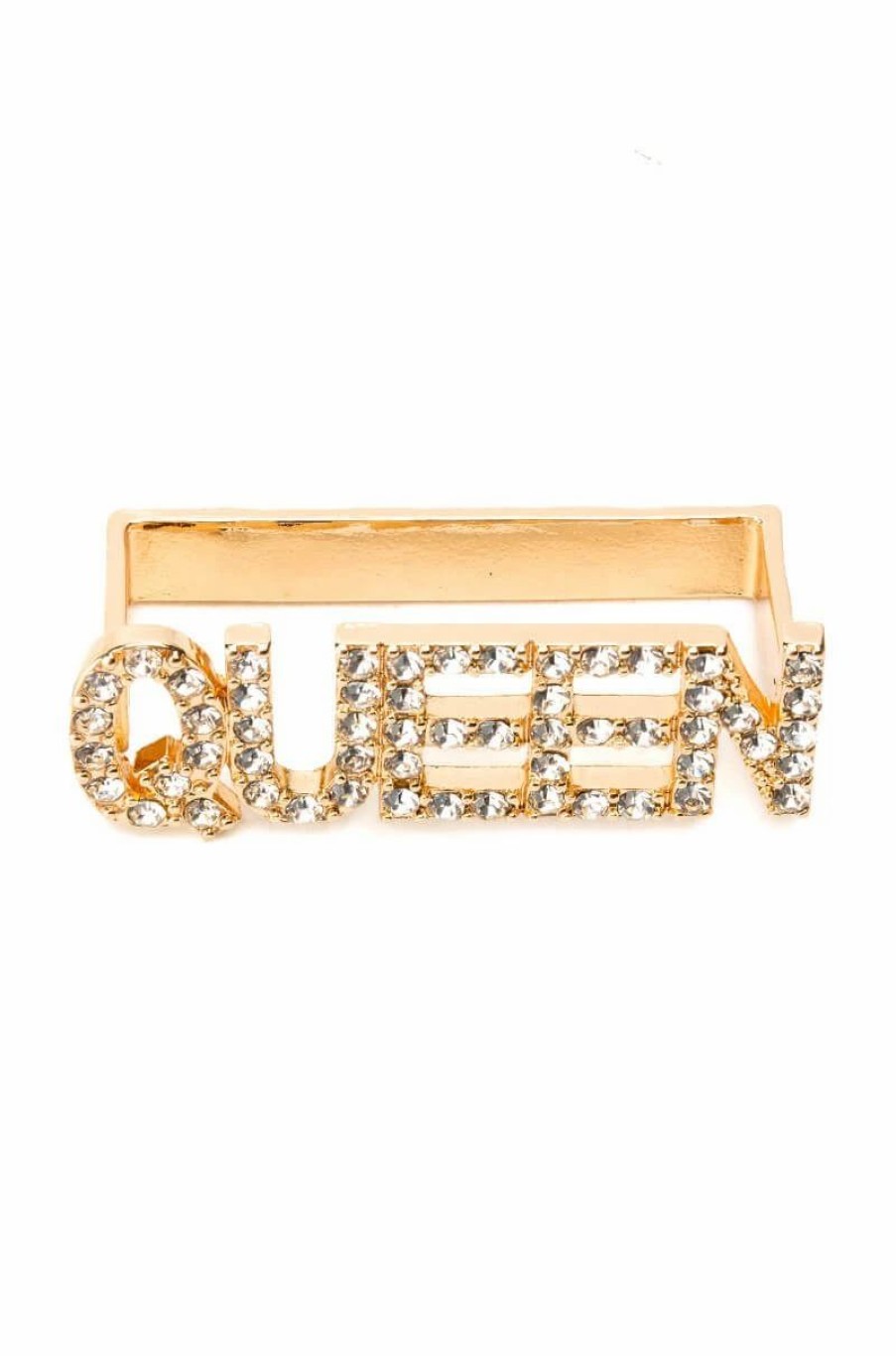 Jewelry * | Queen Ish Knuckle Duster Gold