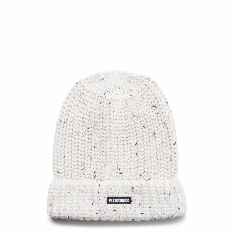 Headwear * | Pleasures Impact Watch Cap White