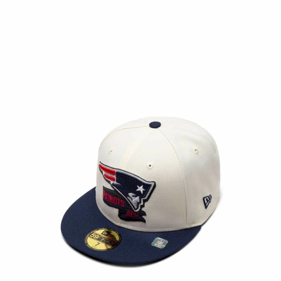 Headwear * | New Era 59Fifty New England Patriots Nfl Sideline Fitted Cap Chwotc