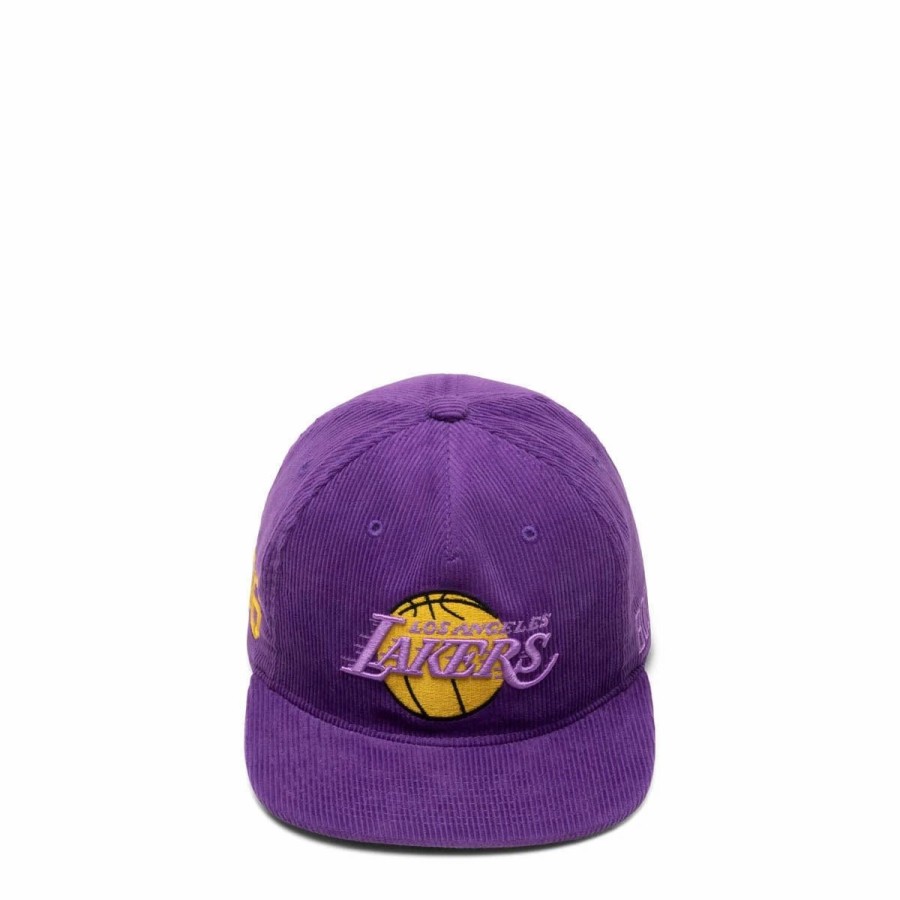 Headwear * | Mitchell & Ness X Bodega Worldwide Respect Lakers Snapback Purple