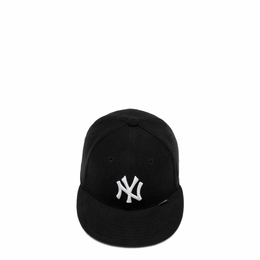 Headwear * | New Era 59Fifty New York Yankees Polartec Fitted Cap Black