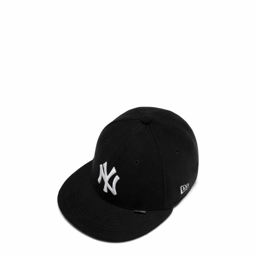 Headwear * | New Era 59Fifty New York Yankees Polartec Fitted Cap Black