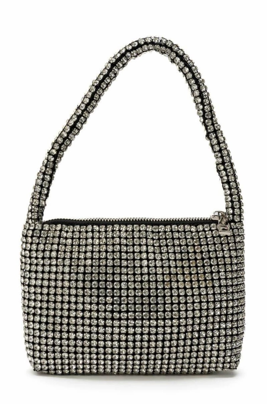 Handbags, Clutches & Wallets * | Life Is A Disco Purse Black Silver