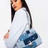 Handbags, Clutches & Wallets * | Izzy & Aly Patch Purse Denim