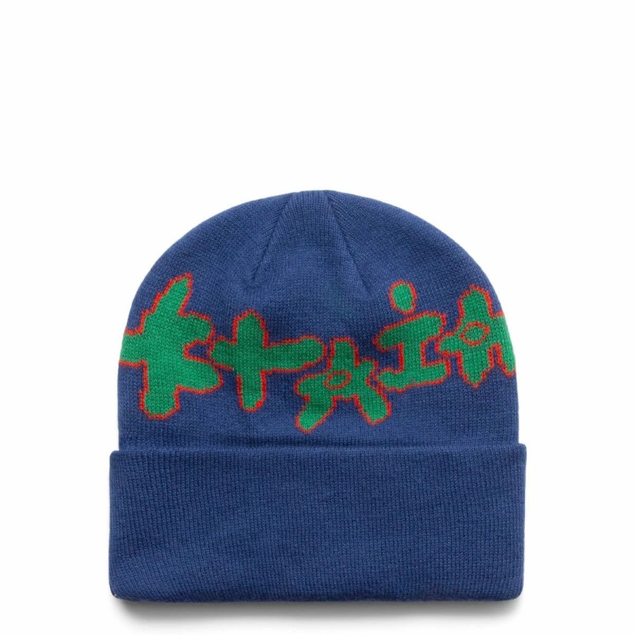 Headwear * | Brain Dead Amoeba Wool Beanie Navy