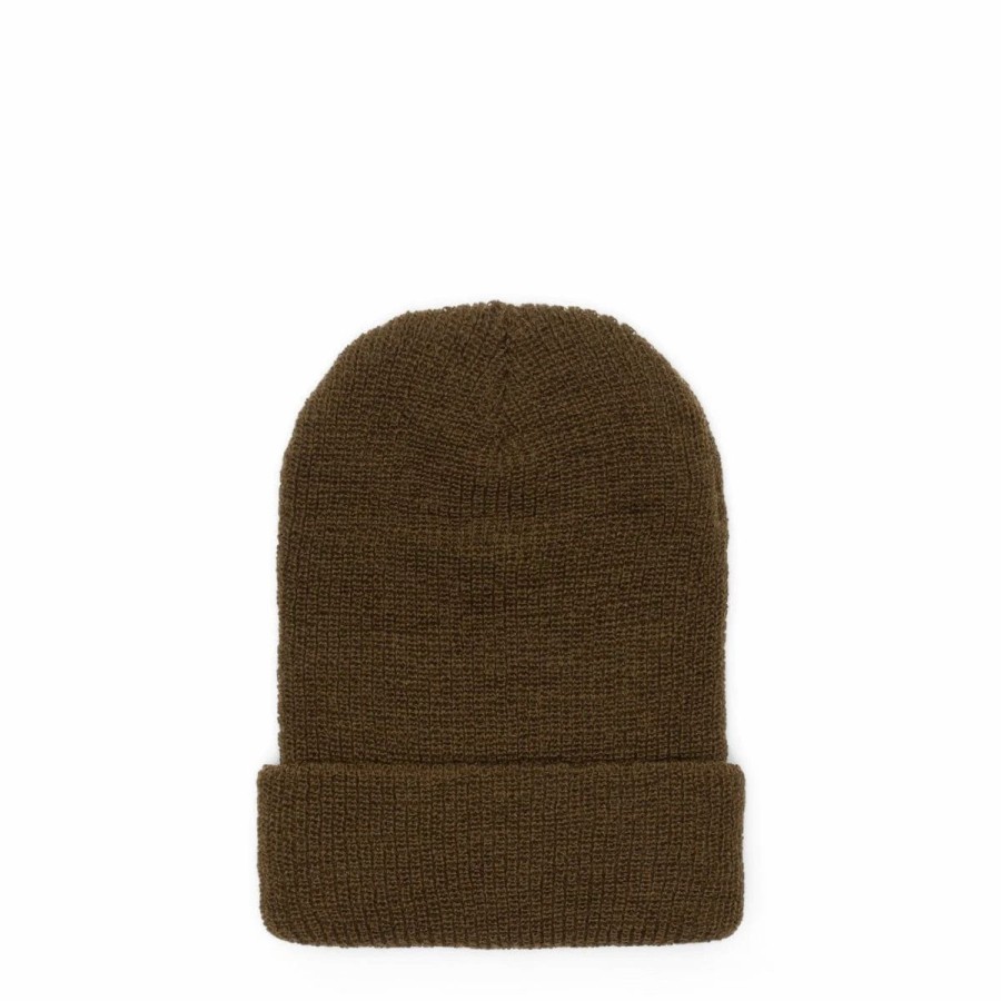 Headwear * | Engineered Garments Wool Watch Cap Olive