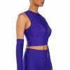 Crop Tops & Bralettes * | Could Only Dream Structured Tank And Midi Skirt Set Purple