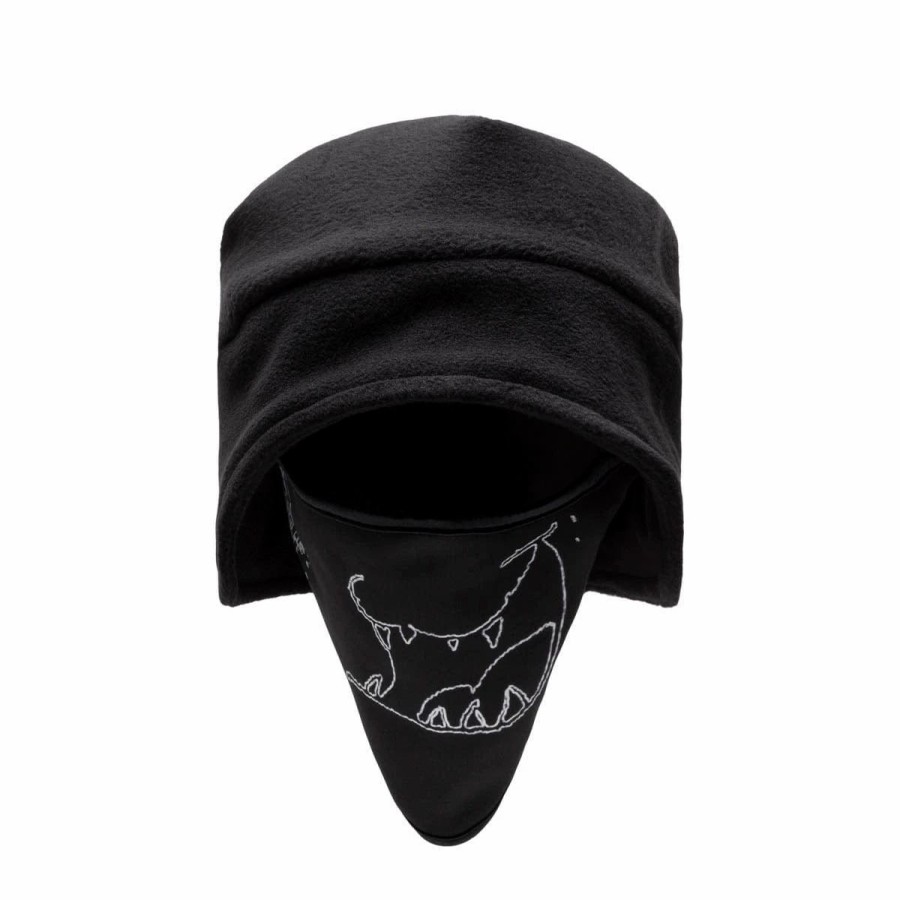 Headwear * | Cav Empt Fleece Mask Cap Black