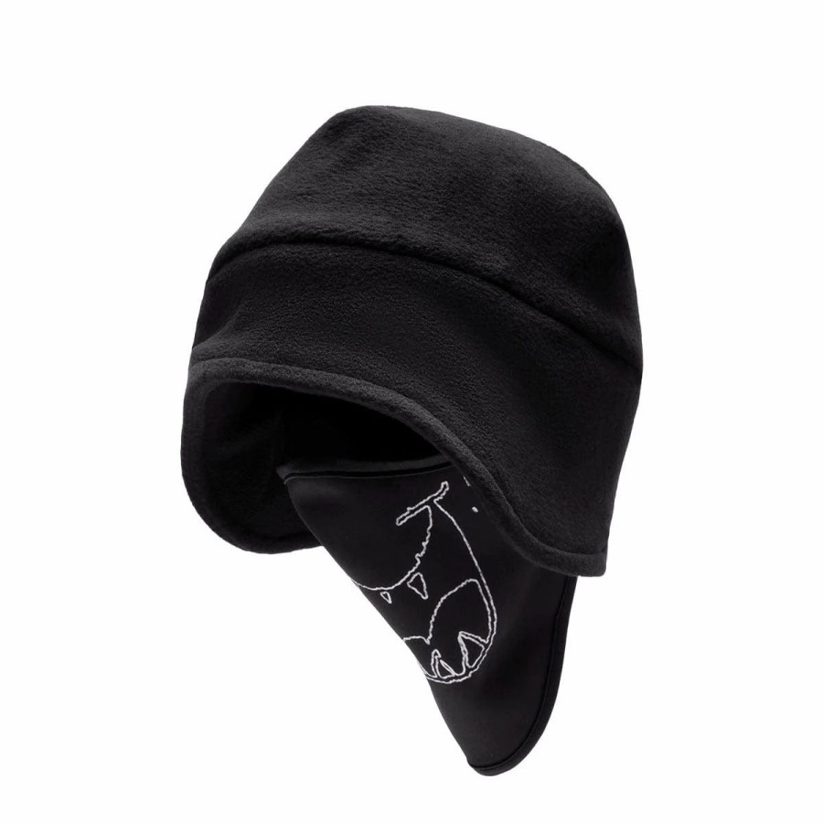 Headwear * | Cav Empt Fleece Mask Cap Black