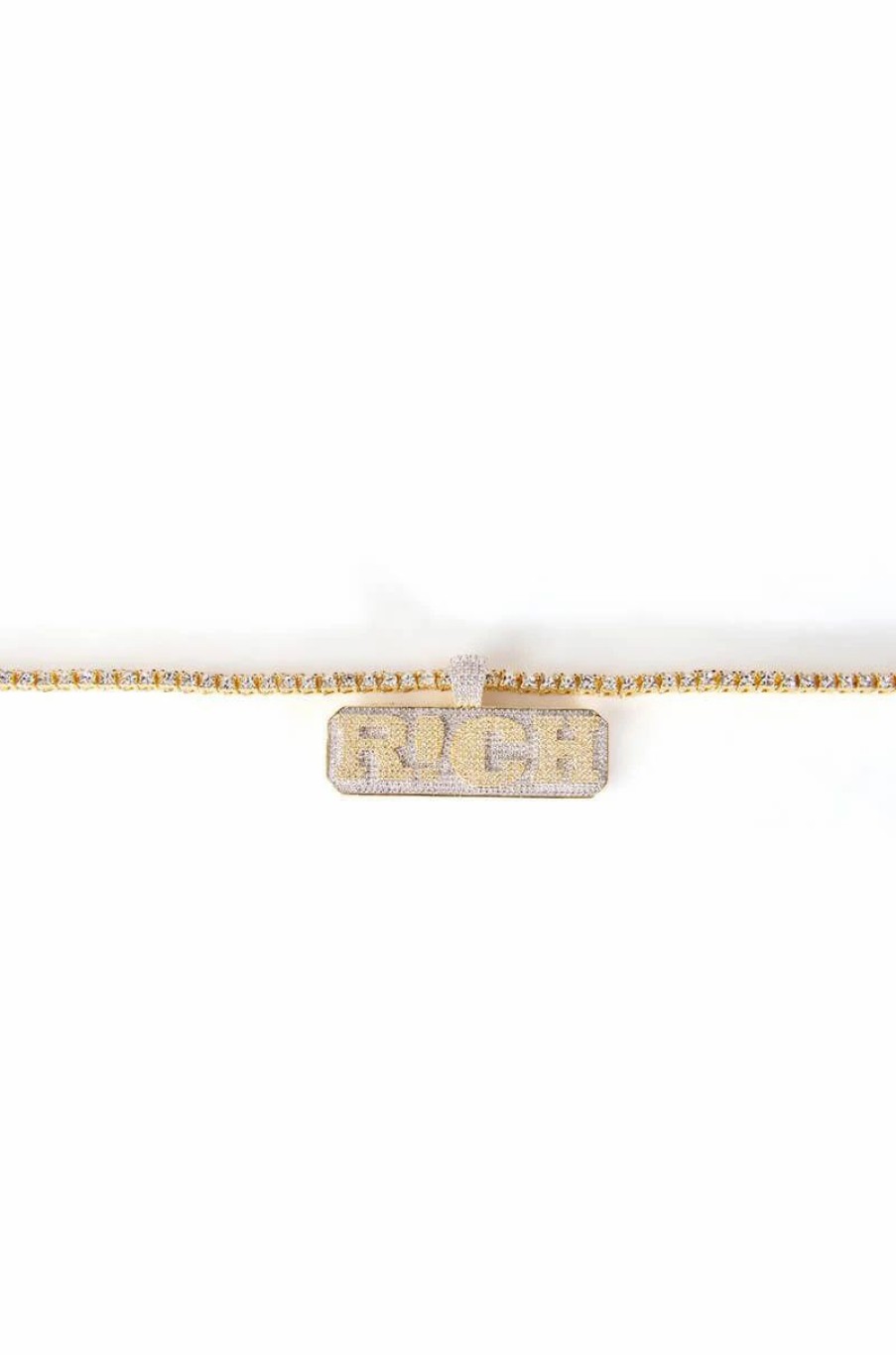 Jewelry * | I'M A Rich Bish Icy Necklace Gold