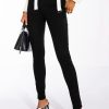 Denim * | Sexy Stretch High Rise Skinny Denim Jeans Black