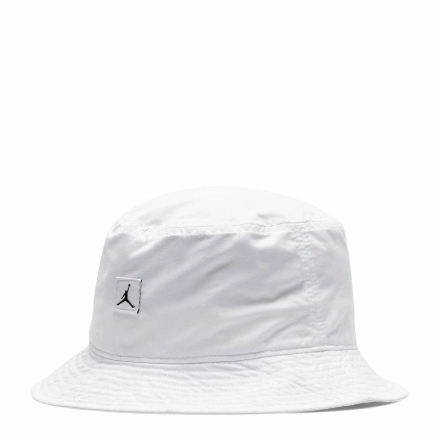 Headwear * | Air Jordan Jumpman Bucket White [101]