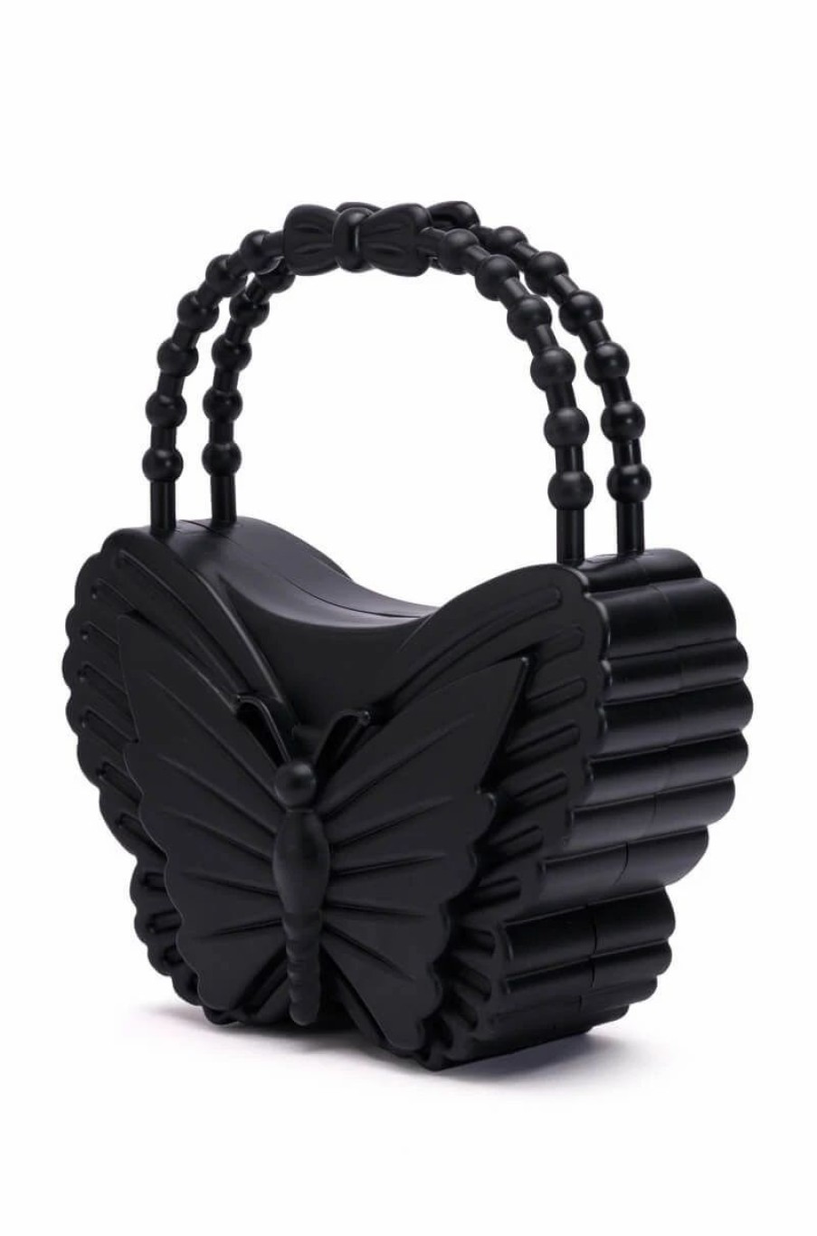 Handbags, Clutches & Wallets * | Jolie Butterfly Purse Black