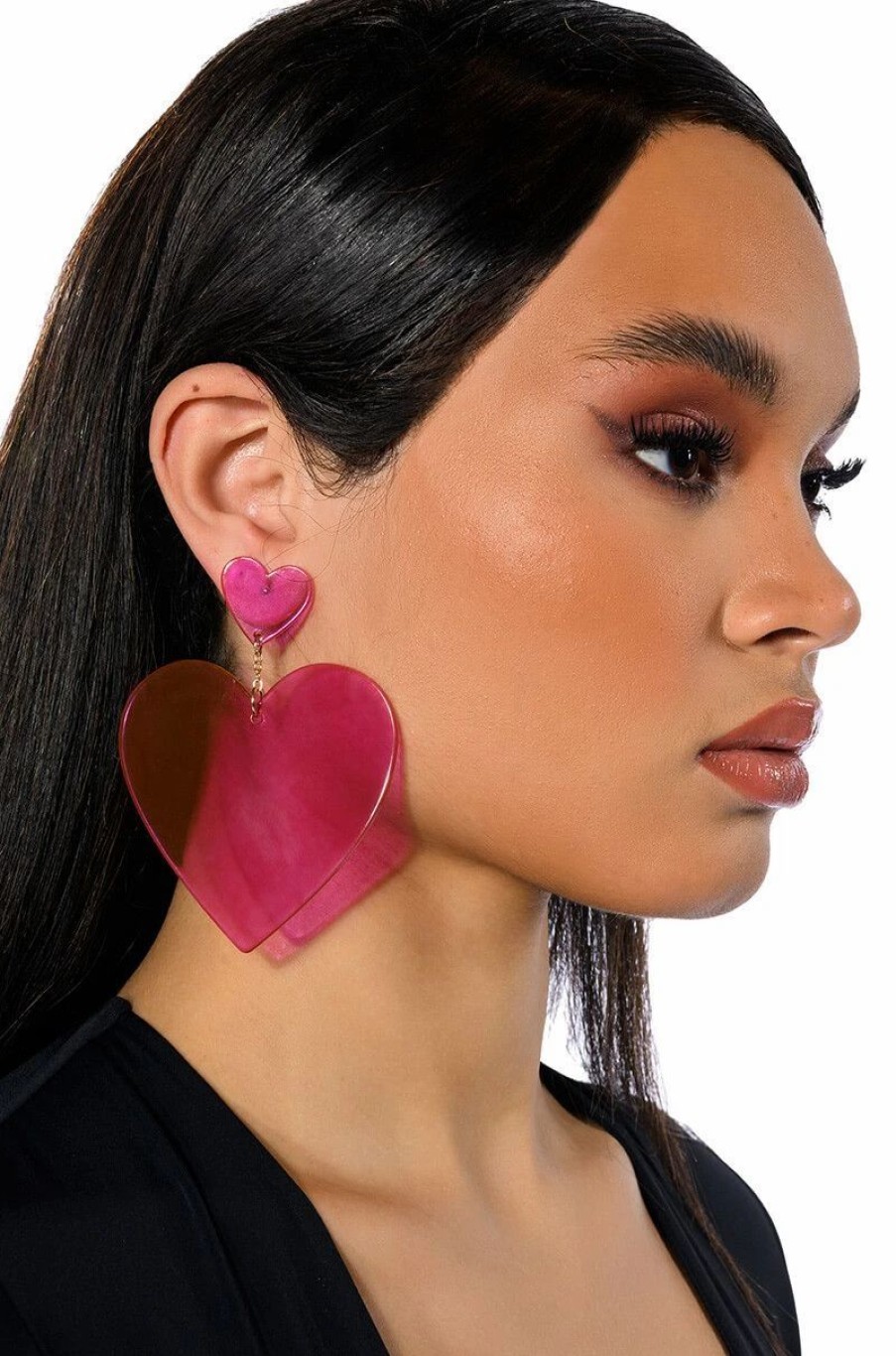 Jewelry * | Sweet Like Sugar Statement Drop Earrings Pink