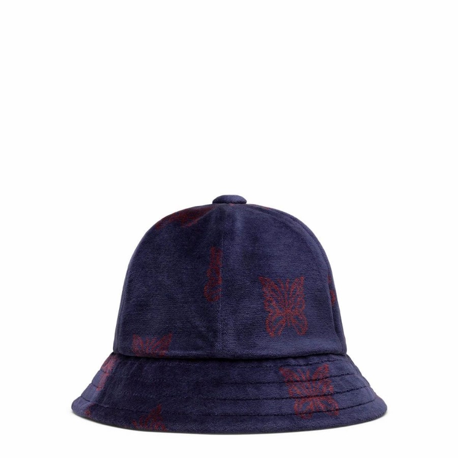 Headwear * | Needles Bermuda Hat A-Navy/Bordeaux