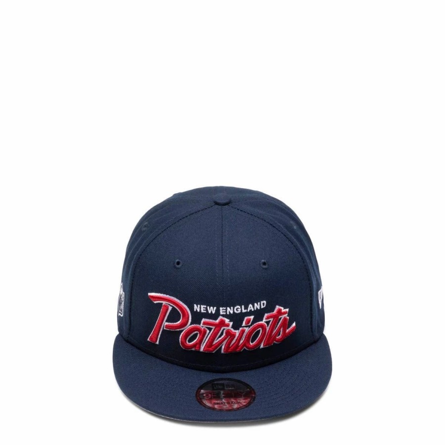 Headwear * | New Era 9Fifty New England Patriots Script Cap Otc