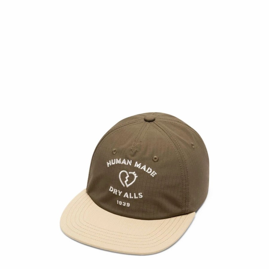 Headwear * | Human Made 5 Panel Rip-Stop Cap Olive Drab