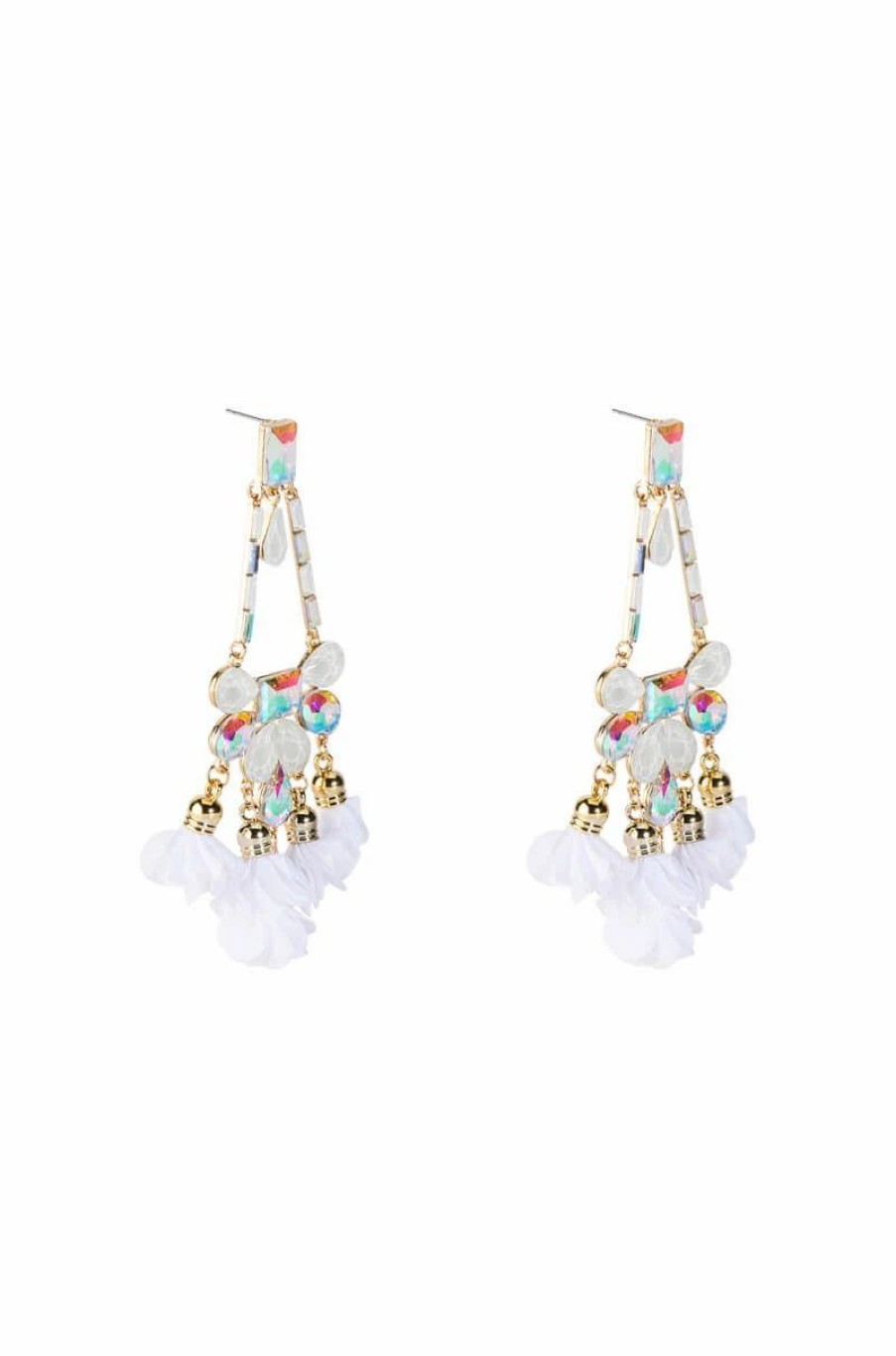 Jewelry * | Romanticize Life Earring White