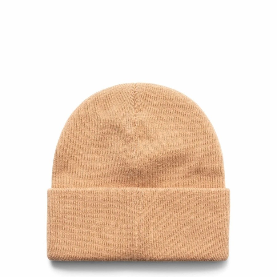 Headwear * | Awake Ny Awake Script Logo Beanie Latte