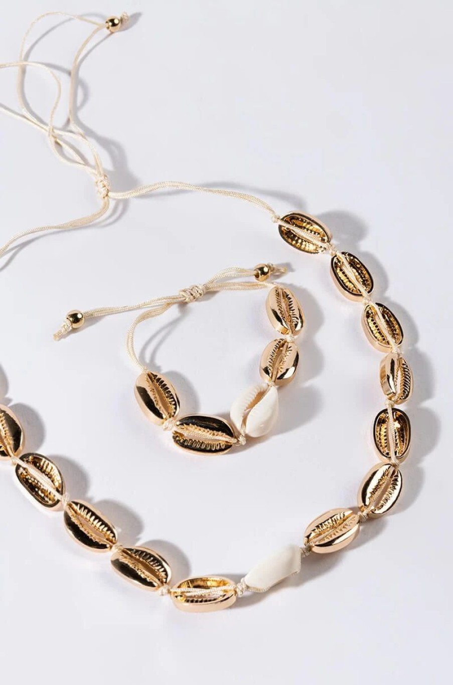 Jewelry * | Martinique Necklace Set Gold