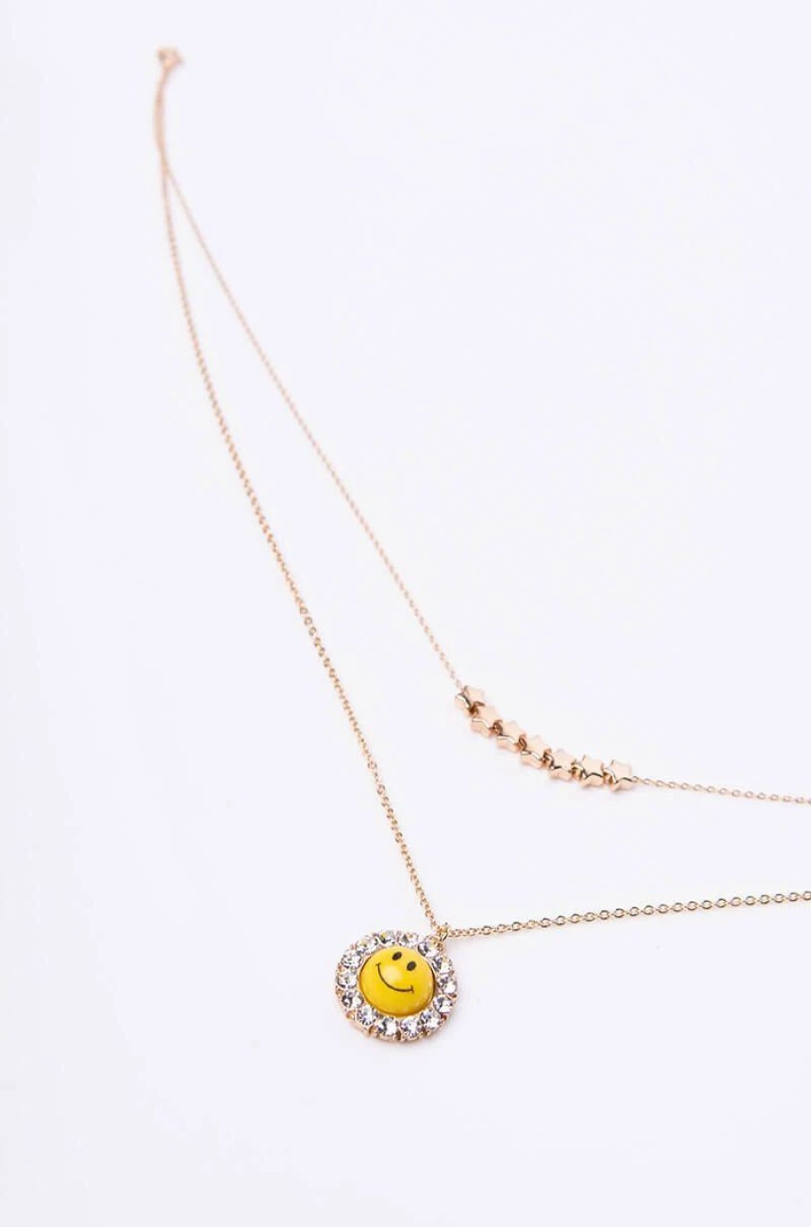 Jewelry * | Smile Today Layered Necklace Gold