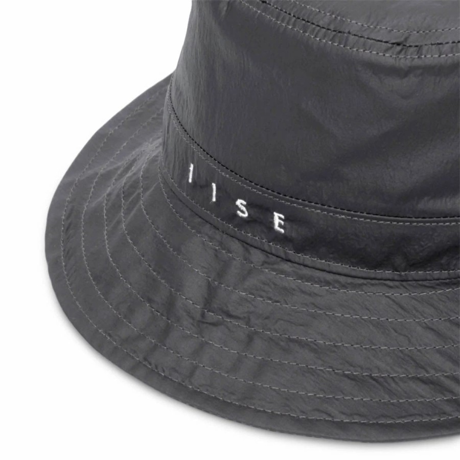 Headwear * | Iise Bucket Hat Black