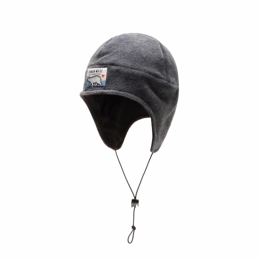 Headwear * | Human Made Fleece Earflap Hat Gray